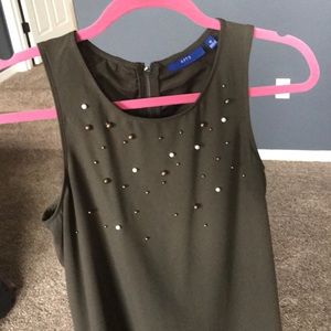 Embellished swing dress